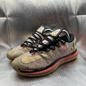 Size 8.5 Nike KD 6 Elite Gold Pink Black Mens Basketball Sneakers 642838-100